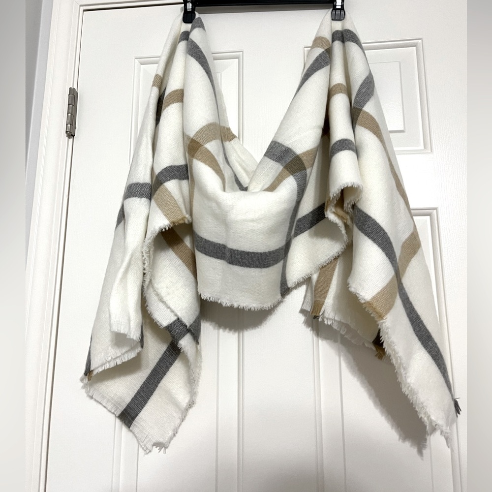 New Japan checker scarf & wrap